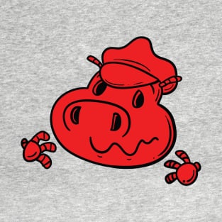 Little Piggy Skull T-Shirt